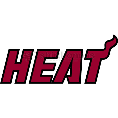 Miami Heat T-shirts Iron On Transfers N1068